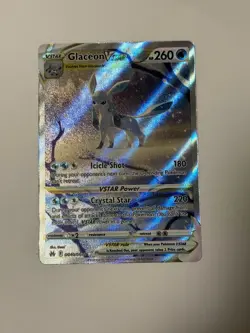 Pokemon TCG Glaceon VSTAR Crown Zenith Galarian Gallery GG40/GG70 NM - Image 1