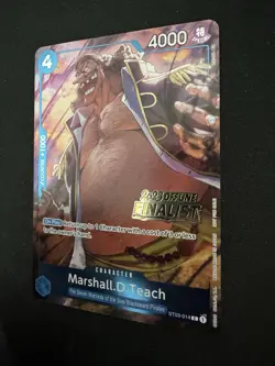 Marshall.D.Teach (Offline Regional 2023) [Finalist] ST03-014 - One Piece - NM - Image 2