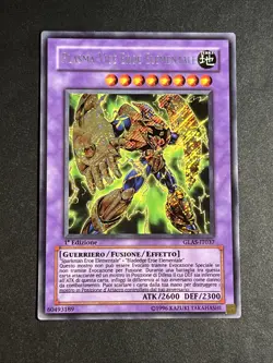Yu-Gi-Oh! Card Rara Segreta Plasma Vice Eroe Elementale Glas-it037 1ed Near Mint - Image 1