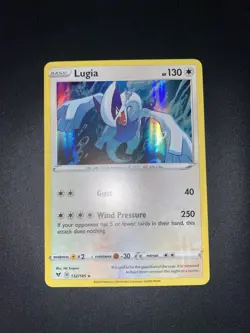 Pokemon Card Rare Holo Foil Lugia 132/185 Eng Near Mint - Image 2