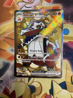 Skeledirge ex 233/193 Paldea Evolved Full Art Ultra Rare Pokemon TCG Card NM - Image 1