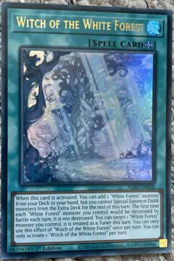 ALIN-EN058 Witch of White Forest Ultra Rare 1st Ed YuGiOh - Image 1