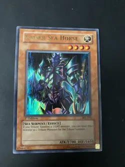 Yu Gi Oh Kaiser Sea Horse Ske-015 Ultra Rare 1st - Image 1