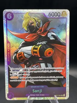Sanji OP07-064 - One Piece TCG - SR Super Rare NM Near-Mint Foil English - Image 1