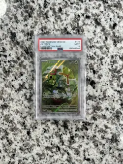 Pokemon Scarlet & Violet 151 Sv: Caterpie (172/165) Illustration Rare - PSA 9 - Image 1