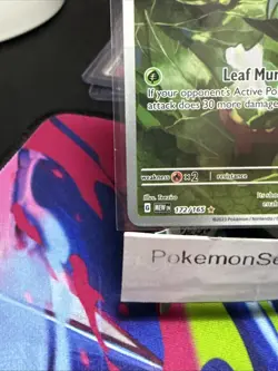 Caterpie 172/165 Scarlet & Violet 151 Illustration Rare Pokemon TCG - NM - Image 5
