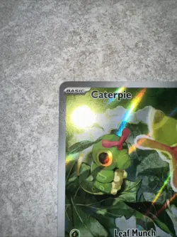 Caterpie 172/165 Illustration Rare Pokemon TCG Scarlet & Violet 151 NM - Image 2