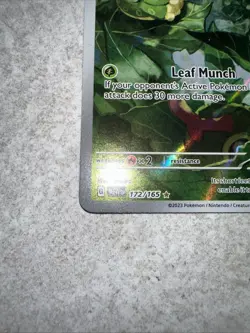 Caterpie 172/165 Illustration Rare Pokemon TCG Scarlet & Violet 151 NM - Image 5