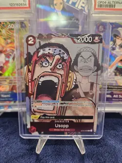 One Piece TCG Usopp ST01-002 Alternate Art Promotion - Image 1
