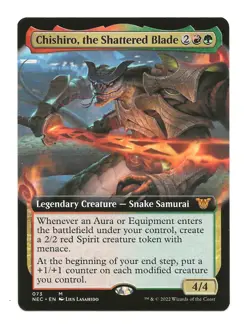 Chishiro, the Shattered Blade MTG Legendary Creature Card Kamigawa 1x NM - Image 1