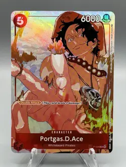 Portgas.D.Ace (Gift Collection 2023) P-028 One Piece Promotion Cards Foil - Image 1