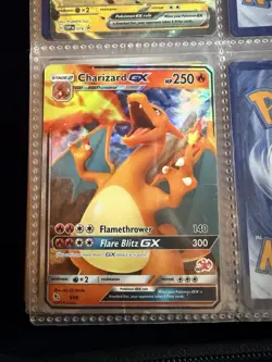 Charizard GX 9/68 Hidden Fates Ultra Rare Holo English Pokemon TCG Card - Image 1