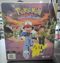 Vintage Pokemon Card Binder - 1999 - Gotta Catch Em All 3 Ring Binder W/Cards - Image 3