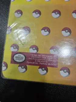 Vintage Pokemon Card Binder - 1999 - Gotta Catch Em All 3 Ring Binder W/Cards - Image 5