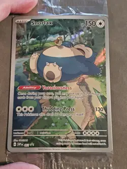 Snorlax 051 Sv: Scarlet & Violet Promo Cards Holo - Image 1