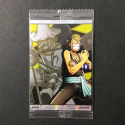 S4947 Usopp 10-04 SR Japanese One Piece Wafer Card Sealed YF4 - Image 1