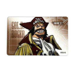 S5012 Gol D. Roger Japanese One Piece Jump Festival 2023 Clear Card F10 - Image 1