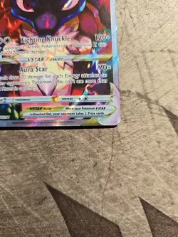 Pokemon Card Lucario VSTAR SWSH291 Black Star Promo Crown Zenit LP - Image 2