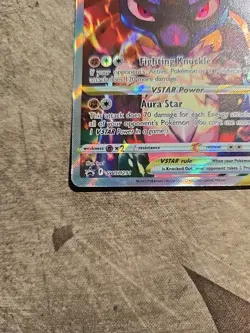 Pokemon Card Lucario VSTAR SWSH291 Black Star Promo Crown Zenit LP - Image 3
