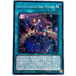 Yu gi oh ITA 1ed rara segreta platino Ra01-it068 Salvataggio del Mago - Image 1