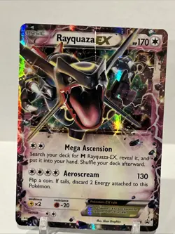Pokemon TCG Rayquaza XY69 Shiny Black Star Promo Holo Rare Card - Image 2