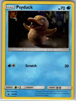 Psyduck - (In-Store Event Promo) SM199 Holo SM Promos - Pokemon Card - NM - Image 1