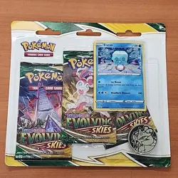 Pokemon TCG Sword & Shield Evolving Skies 3 Pack Blister + Umbreon Promo Card - Image 1