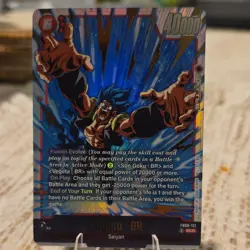 Bandai Dragon Ball Super Card Game Gogeta BR FB09-121 Battle SCR Fusion Evolve - Image 1