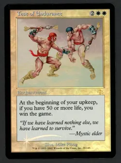 ***FOIL Test of Endurance*** MTG Judgment Magic Kid Icarus - Image 1