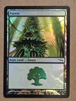 Forest (Foil) - Mirrodin - Near Mint | MTG - Image 1