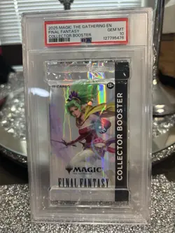 MTG Final Fantasy Collector Booster Pack Gem Mint PSA 10 🔥 - Image 1