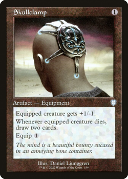 Skullclamp [The Brothers' War Commander] M/NM MTG Magic - Image 1