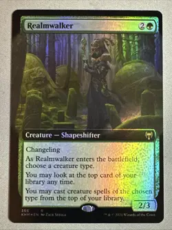 MTG / Realmwalker / KHM / #366 / FOIL (Extended Art) / Rare / NM - Image 1