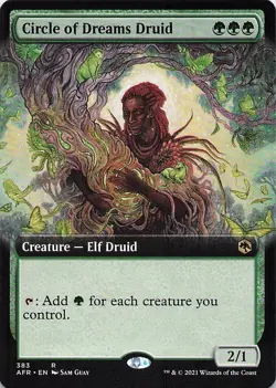 Circle of Dreams Druid (Extended Art) Adventures in the Forgotten Realms Regular - Image 1