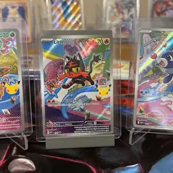 Rowlet Litten Popplio MEP 043 044 045 First Partner Series 1 Promo Pokemon 💎 - Image 3