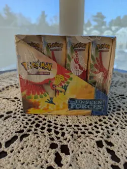 2005 Pokemon EX Unseen Forces Theme Deck Display Case MINT SEAL - 8 Decks - Image 5