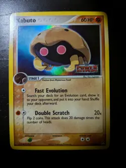 Kabuto Reverse Holo Stamped 51/108 ex Power Keepers Pokemon LP - Image 3