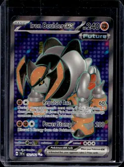 2024 Pokemon Temporal Forces Iron Boulder ex #192/162 - Image 1