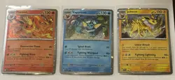 Pokemon TCG Prismatic Evolutions Set Of 6 Eevee Evolutions Promo Cards 167-172 - Image 2