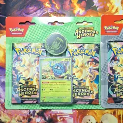 Pokemon TCG Ascended Heroes 2-Pack Blisters - Erika and Larry - Set of 2 SEALED - Image 2