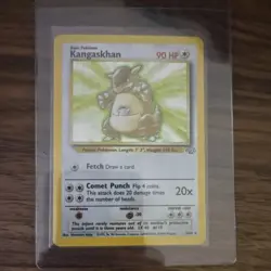 Pokemon WOTC Holo Rare Lot 4 Cards Kangaskhan Chansey Nidoqueen Hitmonchan - Image 1