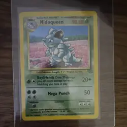 Pokemon WOTC Holo Rare Lot 4 Cards Kangaskhan Chansey Nidoqueen Hitmonchan - Image 3