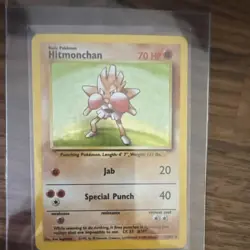Pokemon WOTC Holo Rare Lot 4 Cards Kangaskhan Chansey Nidoqueen Hitmonchan - Image 5
