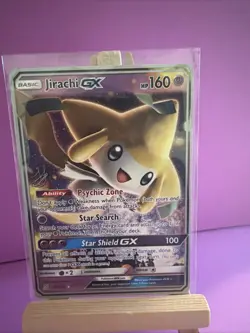 Pokemon Jirachi GX 79/236 World Championships 2019 Promo Card-NM - Image 1