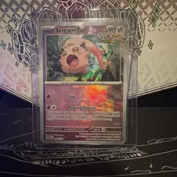 Scream Tail MASTER BALL Holo 42/131 Prismatic Evolutions (Near Mint) Pokemon - Image 1