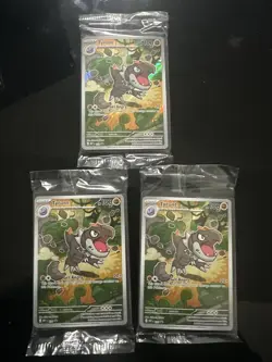 THREE - Tyrunt 070 Perfect Order ETB Pokemon Card Sealed - Image 1