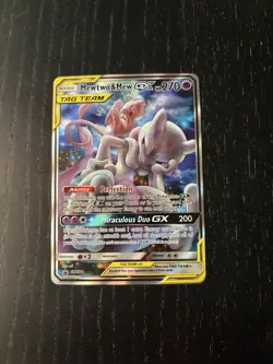 Mewtwo & Mew GX (#SM191) - Holofoil SM - Promos NM Pokemon - Image 1
