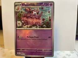 Aromatisse 39/131 Master Ball Pattern Prismatic Evolutions Pokemon Card - Image 1