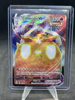 Cinderace VMAX 045/264 - Ultra Rare - SWSH Fusion Strike Pokemon Card English - Image 1