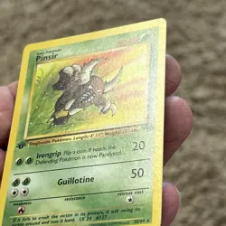Pokemon Pinsir 25/64 (1st Edition) Jungle *Near Mint* - Image 3